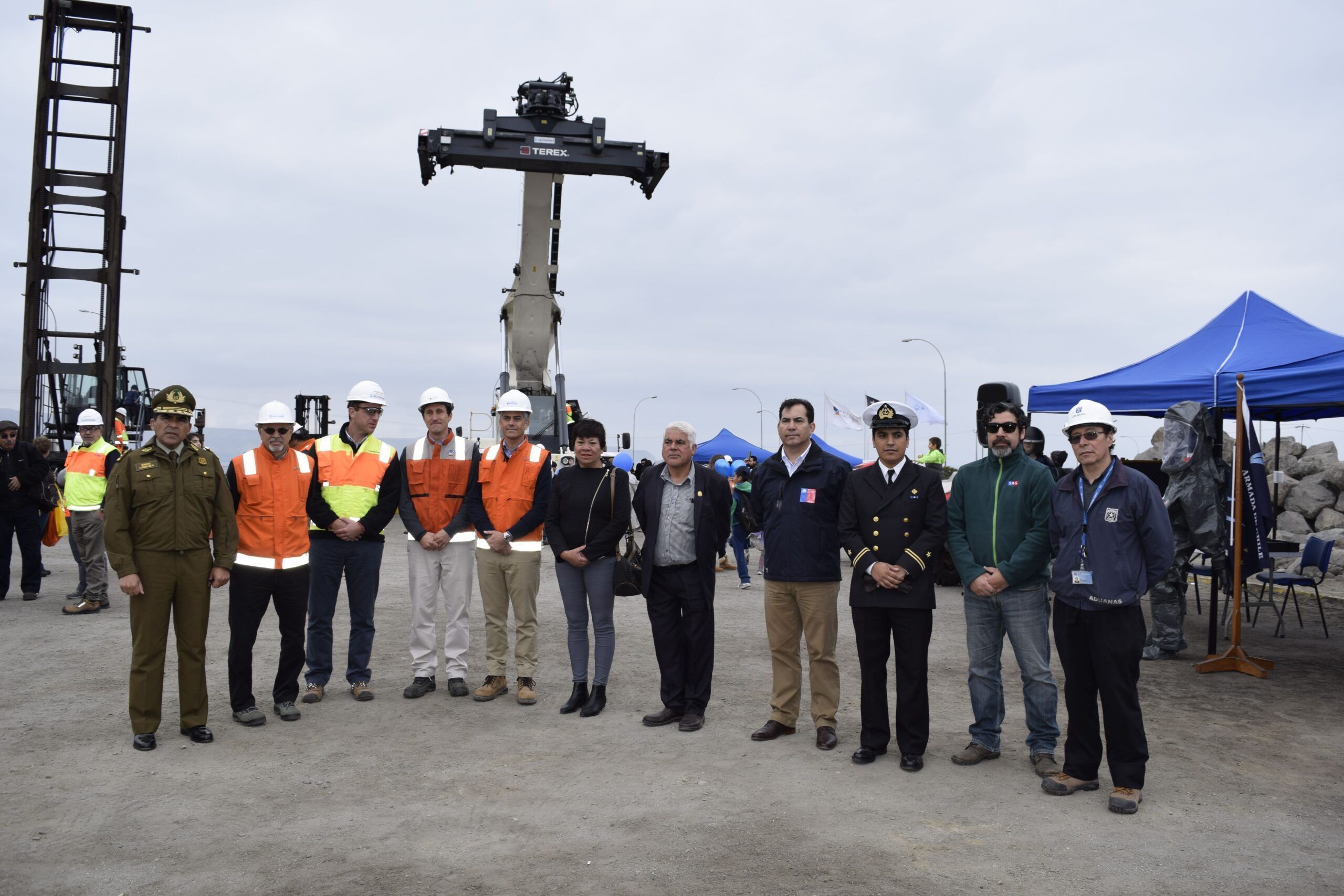 Puerto Angamos realizó nueva versión de Expo Seguridad y Medioambiente en Mejillones