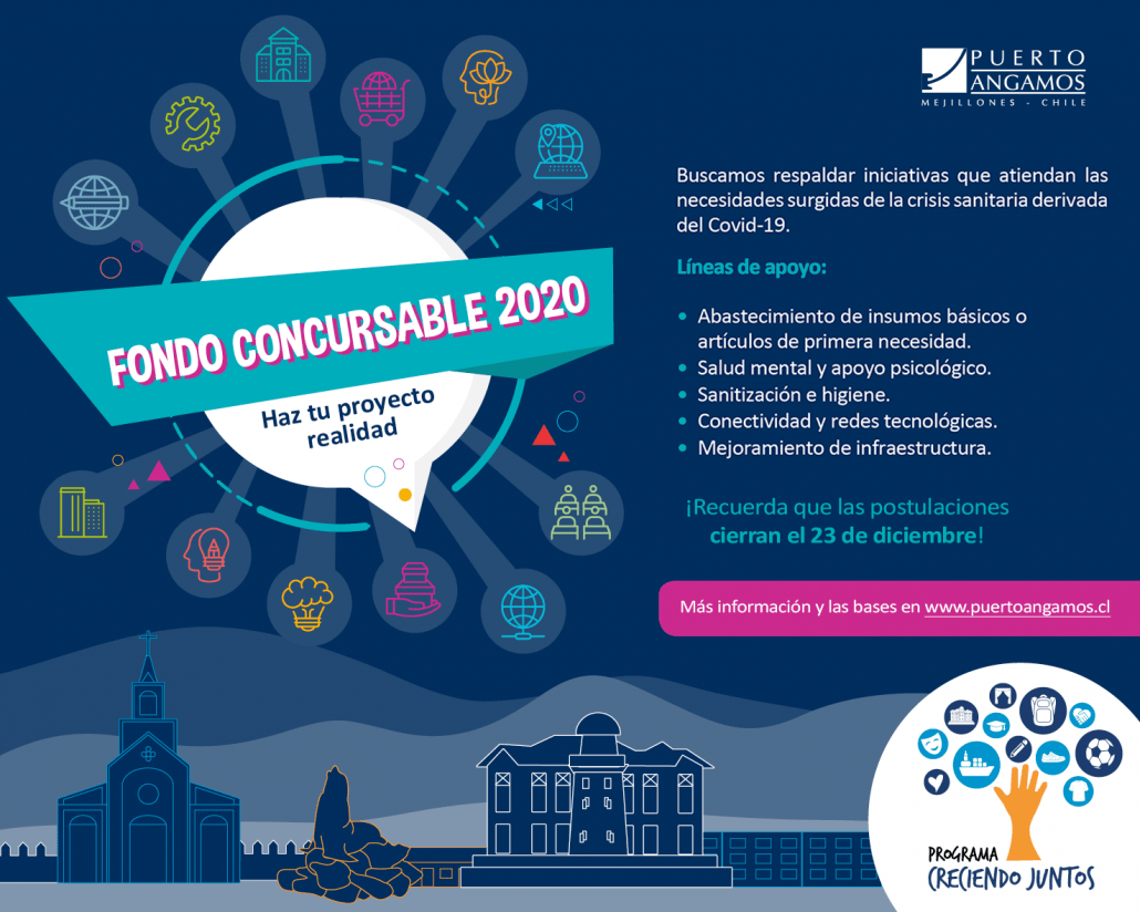 Puerto Angamos lanza su primer Fondo Concursable